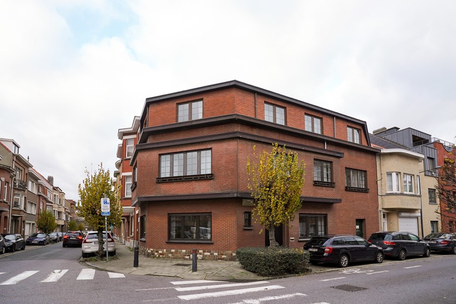 Façade de la maison de colocation Résistance 45 à Evere